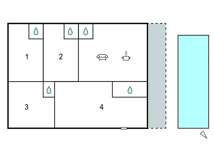 Hébergement de vacances Beautiful In Dicmo